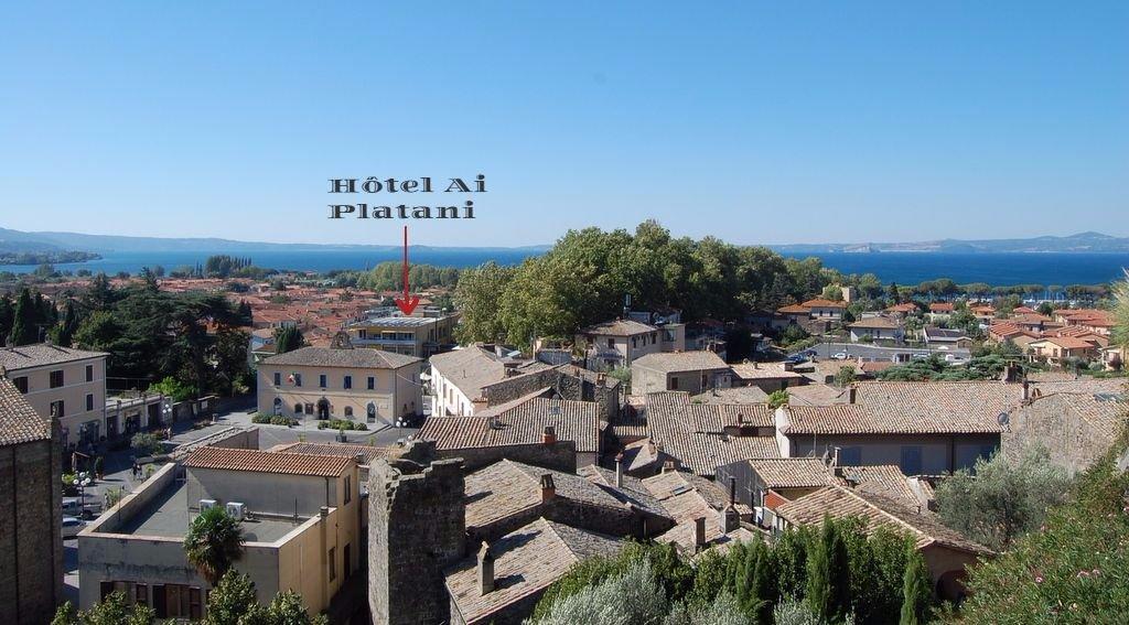 Platani Hotel Bolsena Exteriér fotografie